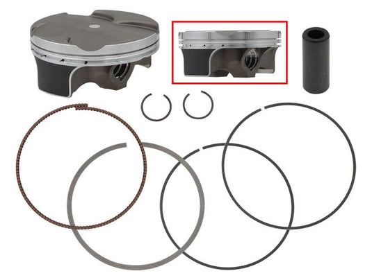 Namura Technologies FX-20035-C Piston Kit - 0.02mm Oversized To 77.98mm Bore