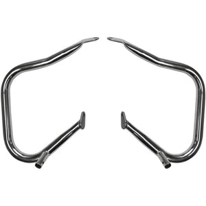 Drag Specialties 0506-0789 Big Buffalo Saddlebag Bars - Chrome