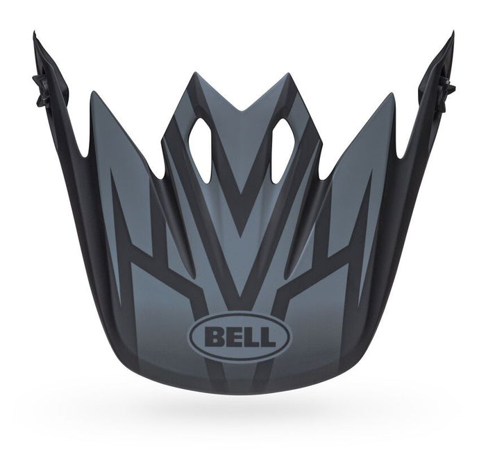 Bell Helmets Visor for MX-9 MIPS Disrupt Helmets - Matte Black/Charcoal