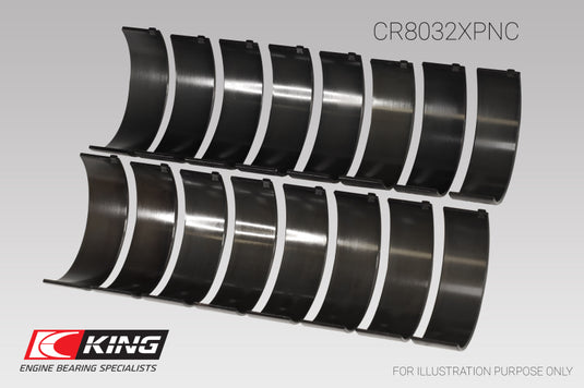 King Engine Bearings CR8032XPNC KING Connecting Rod Bearings