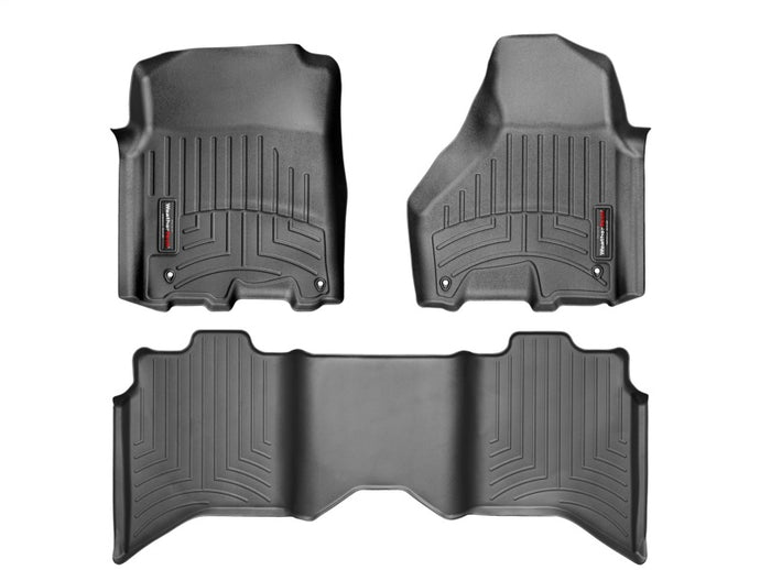 Weathertech 444781-442163 WT FloorLiner - Rear - Blk