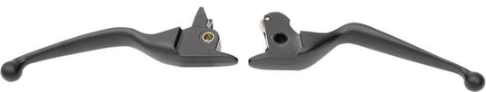 Drag Specialties 0610-0794 Wide Blade Lever Set - Matte Black