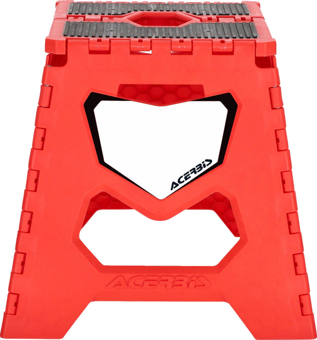 Acerbis 2980661018 Folding Bike Stand - Red/Black