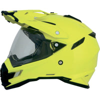 AFX FX-41DS Solid Helmet Hi-Vis Yellow Yellow