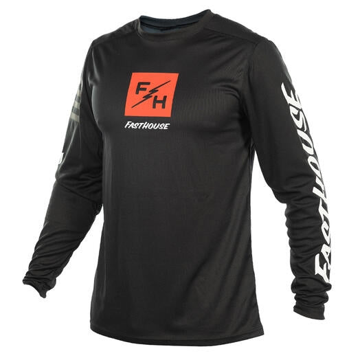 Load image into Gallery viewer, Fasthouse Carbon Echo Jersey (XXX-Large, Black)
