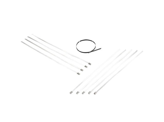 Highway Hawk HH-65-050 Stainless Steel Strap Replacements for Exhaust Wrap Kit