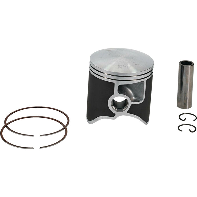 Vertex 24569A Cast Replica Piston Kit - Standard Bore, 72.95mm, Standard Compression
