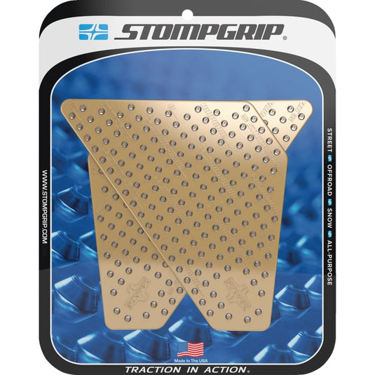 Stompgrip 55-10-0060-4C Volcano Profile Traction Tank Grip - Street - Clear