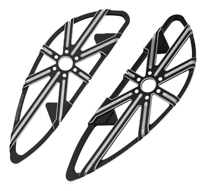 Arlen Ness 06-861 10-Gauge Driver Floorboards - Black