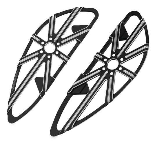 Arlen Ness 06-861 10-Gauge Driver Floorboards - Black