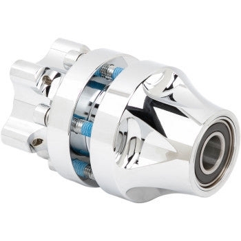 Arlen Ness 71-613 Front Cartridge Hub Kit Single Disc - Chrome