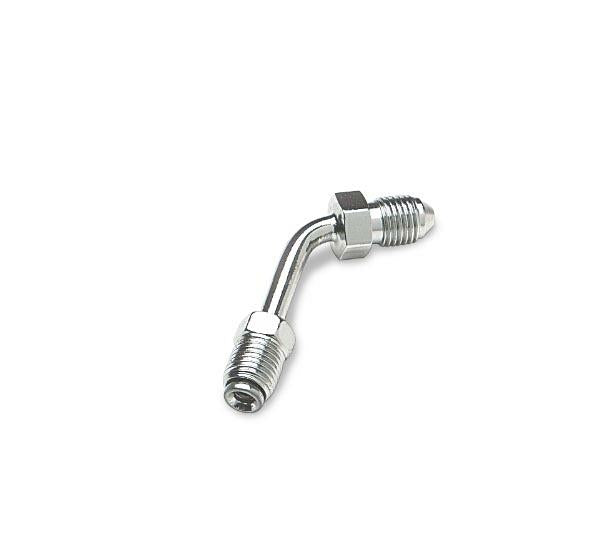Goodridge P660-03CH Universal 60deg. Tube Adapter - 3/8in. JIC to -3 - Chrome