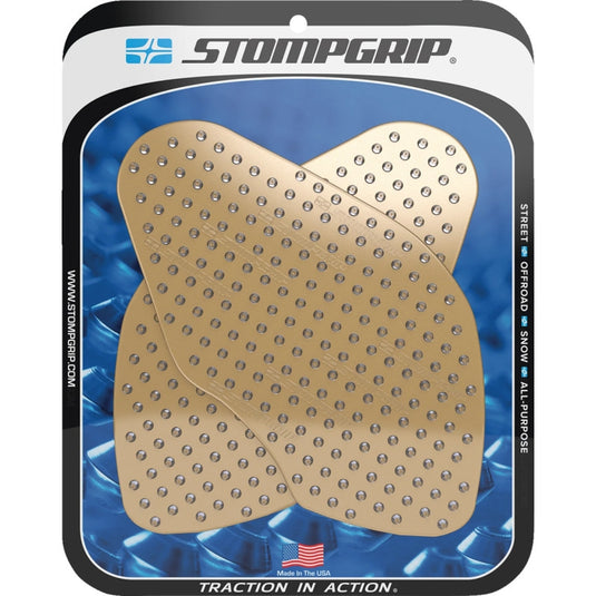 Stompgrip 55-10-0124-1C Volcano Profile Traction Tank Grip - Street - Clear