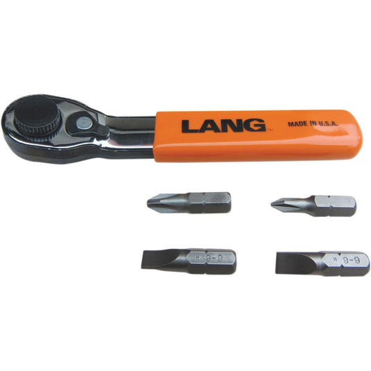 Lang Tools 5221 5-Piece Fine-Tooth Bit Wrench Set