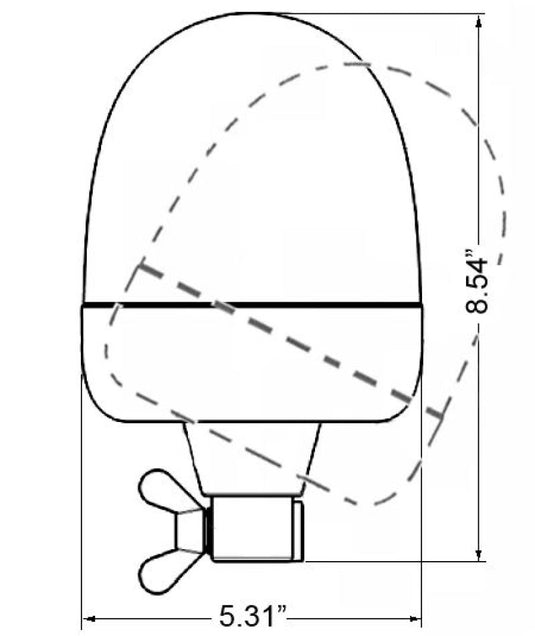 Hella 009506001 HELLA Work Lamp