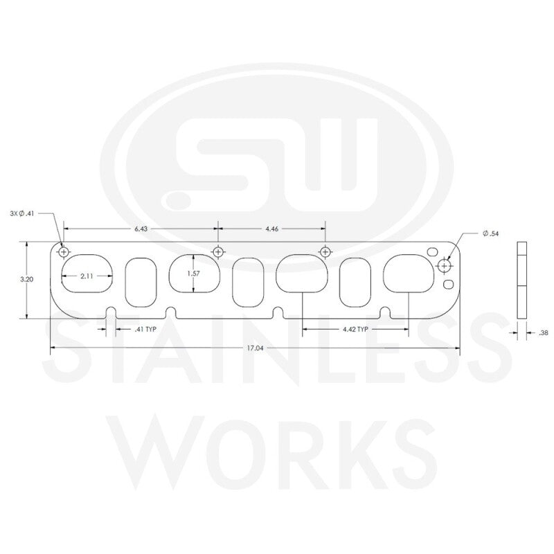 Load image into Gallery viewer, Stainless Works HFJP61188 SSW Flange
