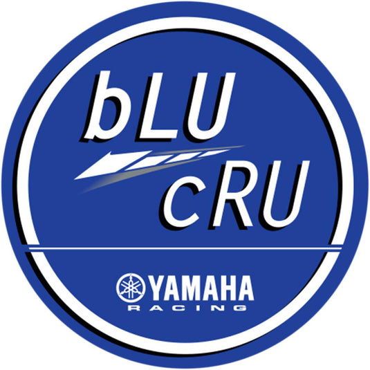Dcor 40-50-200 Yamaha Blu Cru OEM Decal - 4in.