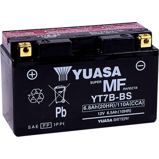 Yuasa YUAM62T7B Maintenance Free Battery - YT7B-BS
