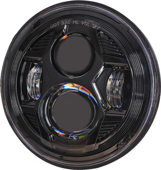 Pathfinder HDP5B 5.75in. Led Headlight - Black