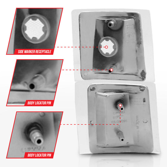Anzo 521041 ANZ Corner Lights