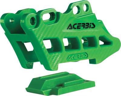 Acerbis 2410970006 Chain Guide Block - Green