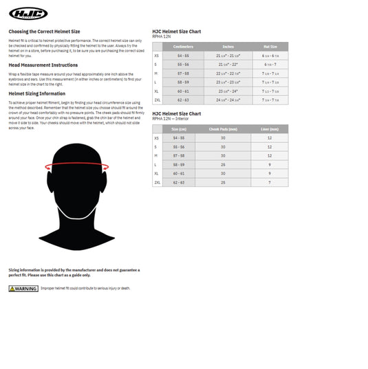 Hjc RPHA 12N Respon Helmet (Small, Black (MC-5))