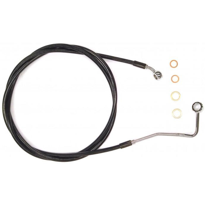 Magnum SBC1401-70 Black Coated XR Stainless Upper Front Brakeline Kit - 70in. Total Length