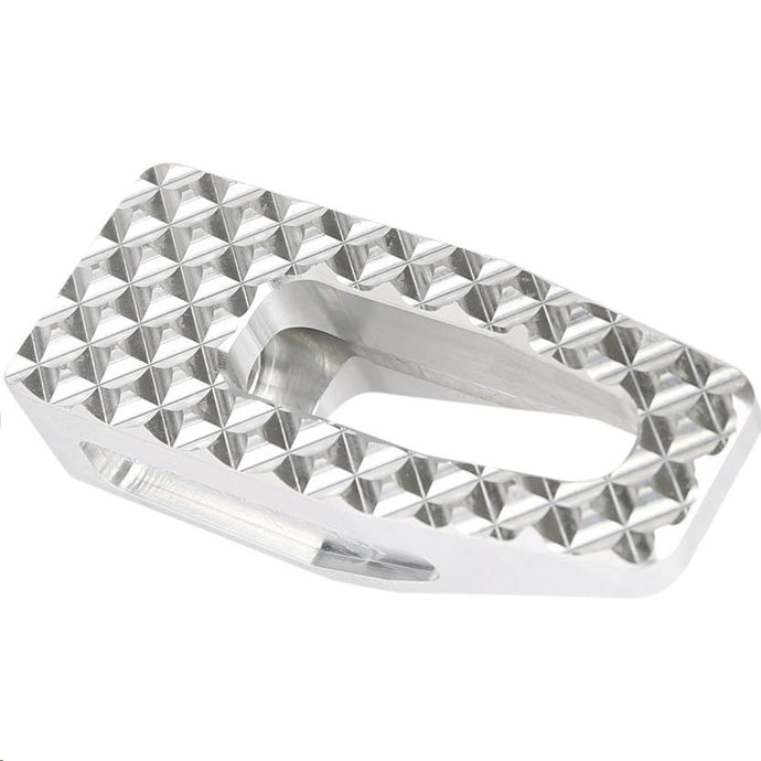 Thrashin Supply Company BBP-SP-03 Adjustable Stock-Style Brake Arm Pedal - Triple Nickle Chromed