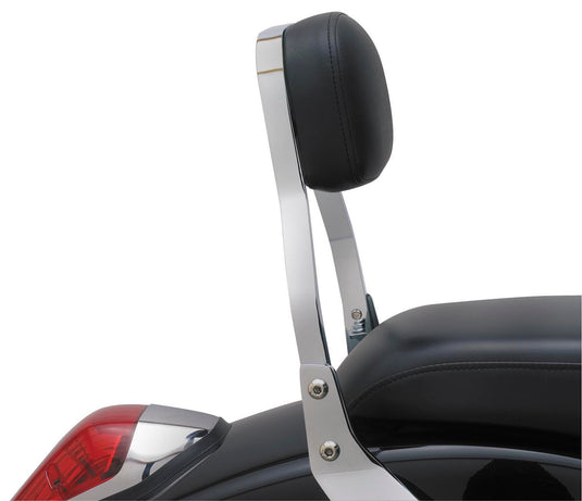 Cobra Boulevard Exhaust 02-4740 Mini Square Sissy Bar - Chrome