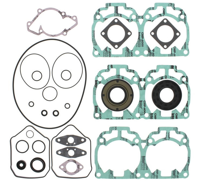 Vertex 711255 Complete Gasket Kit with Oil Seals
