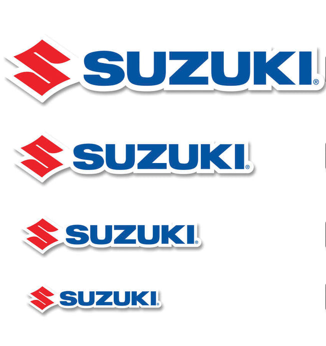 Dcor 40-40-106 Decal Pack - 6in. Logo - Suzuki