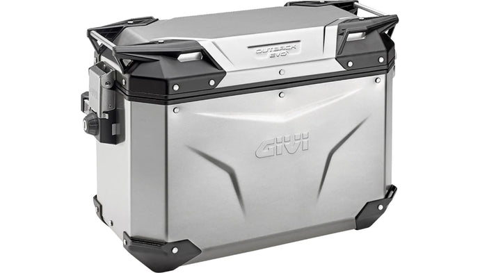 Givi OBKE48ALA Trekker Outback 48lit. Side Cases - Left - Silver
