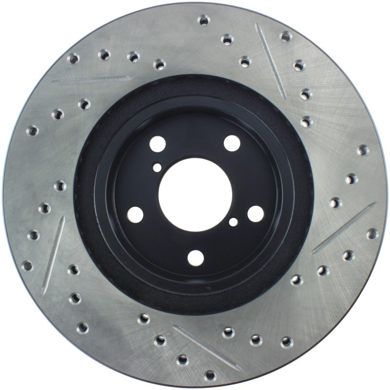 Load image into Gallery viewer, Stoptech 127.47012R ST Slot &amp; Drill Brake Rotors
