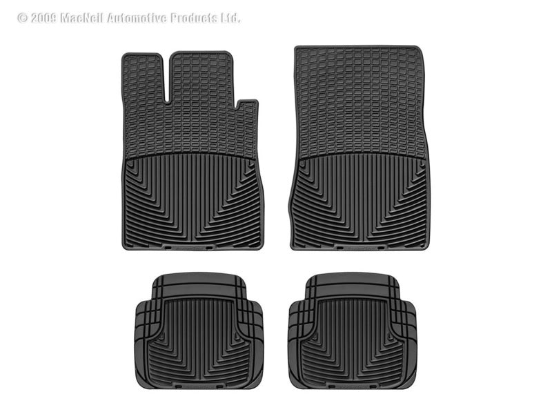 Load image into Gallery viewer, Weathertech W36-W50 WT Rubber Mats - Front - Blk

