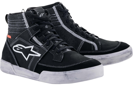 Alpinestars Ageless Riding Shoes (8, Black/White/Cool Gray)