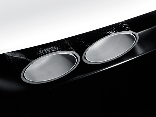 Akrapovic TP-CT/7 AKR Tail Pipe Set - Carbon