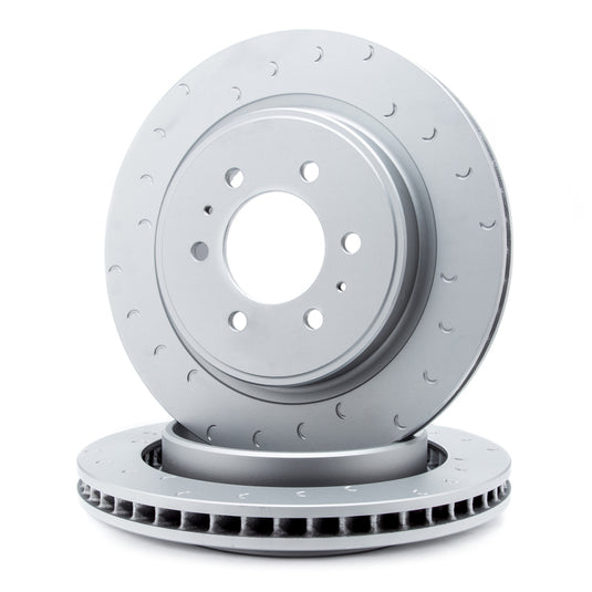 Alcon DKR3430X987C ALC Slotted Brake Rotors
