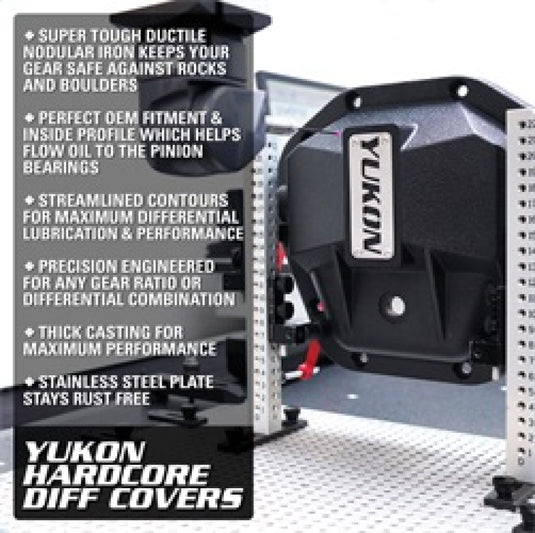 Yukon Gear & Axle YHCC-GM14T-S YUK Covers - Hardcore