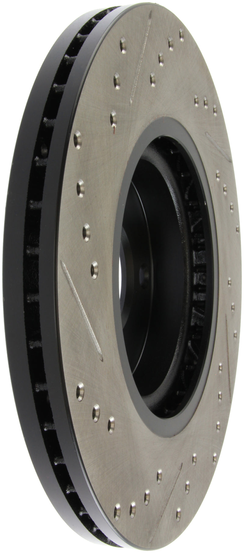 Load image into Gallery viewer, Stoptech 127.42080L ST Slot &amp; Drill Brake Rotors
