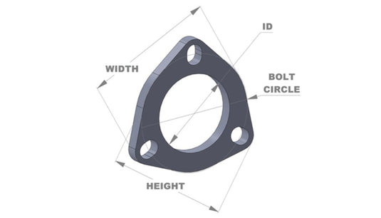 Vibrant 1485S VIB Flanges - Exhaust