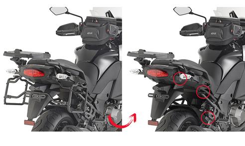 Givi PLR4113 Side Case Hardware for Trekker Series Hard Cases