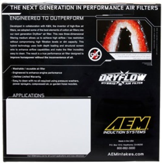 Aem Induction AE-07087 AEM IND Direct Fit Air Filters