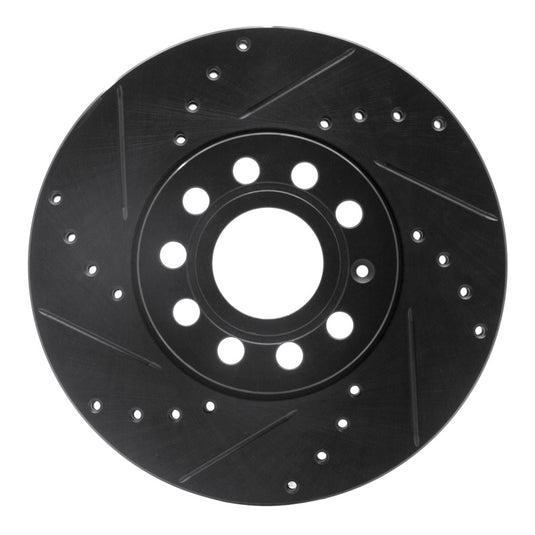 R1 Concepts 633-74028L RNC Brake Rotor - Drill & Slot