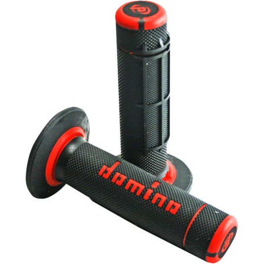 Domino A02041C4240A7-1 Dually Grips - Black/Red