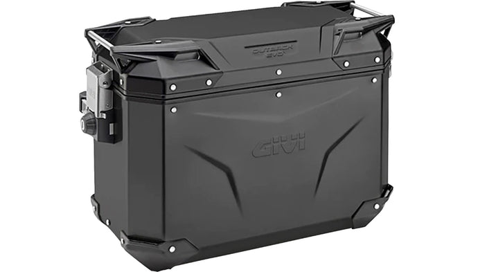 Givi OBKE48BLA Trekker Outback 48lit. Side Case - Matte powdercoated black - Left