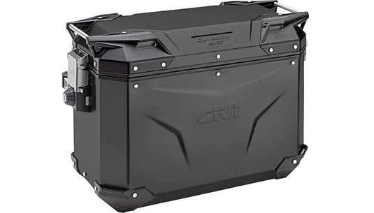 Givi OBKE48BLA Trekker Outback 48lit. Side Case - Matte powdercoated black - Left