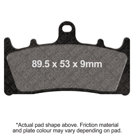 Ebc Powersports FA188HH EBC HH Sintered Brake Pads