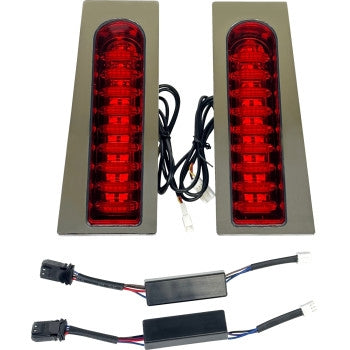 Custom Dynamics PB-FILL-23-RC Probeam Fillerz Led Taillights - Chrome