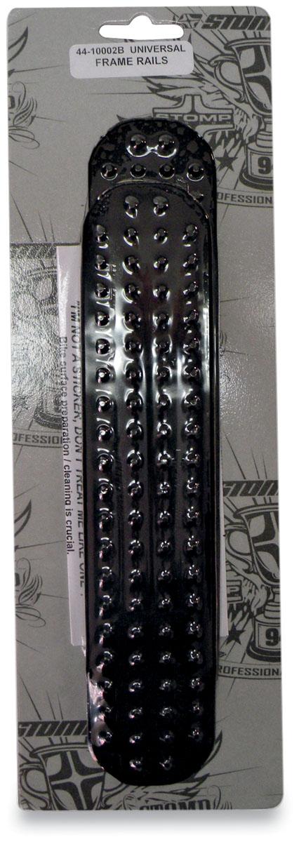 Stompgrip 33-10-0003B Universal Traction Frame Rails 1.75in. x 8.25in. - Black