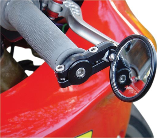 Crg BS-100 Blindsight Bar End Mirror - Black